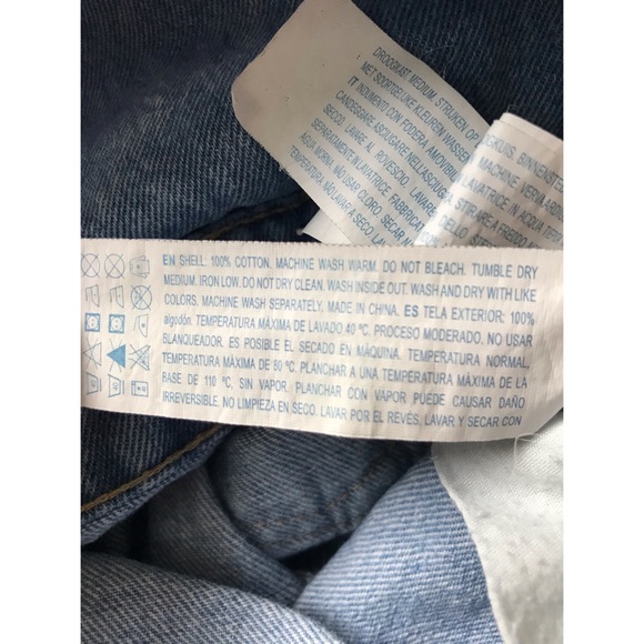 Forever 21 Women’s Light Wash Distressed Overalls Size 27 - Picture 6 of 6